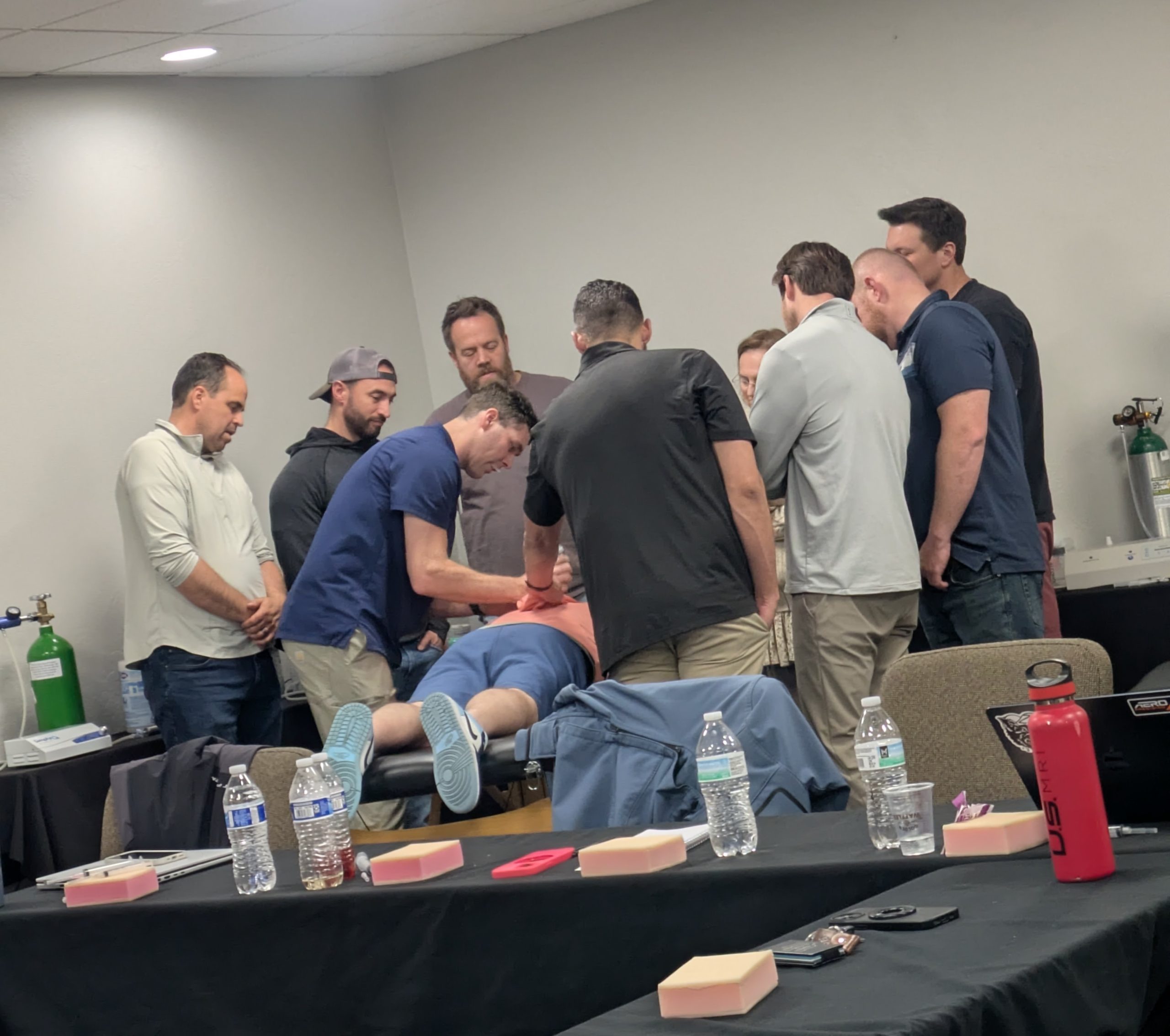 Dr. Manwaring teaching PRP and Ozone Injections